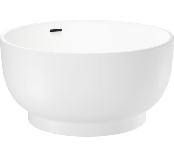 Отдельностоящая акриловая ванна Wellsee Crêpe de France 130x130 см в наборе 4 в 1 236701003
