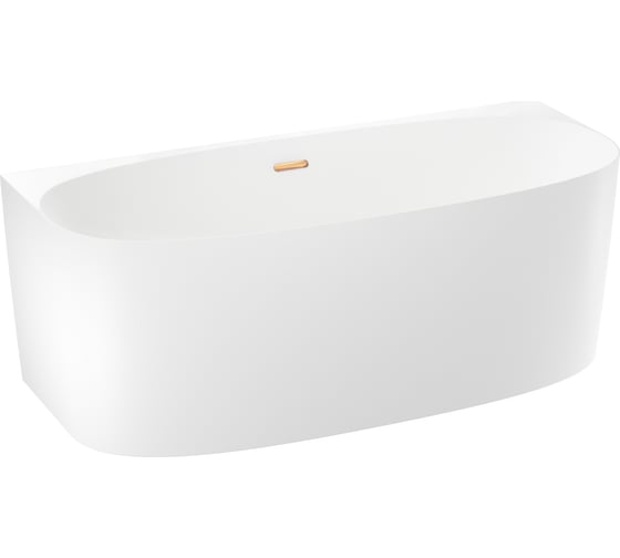 Пристенная акриловая ванна Wellsee Belle Spa 2.0 170x75 см в наборе 4 в 1 235804004