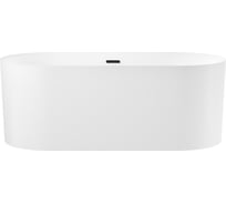Отдельностоящая акриловая ванна Wellsee Chalice Perfection 166x77 см  в наборе 4 в 1 230601003