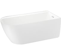 Отдельностоящая акриловая ванна Wellsee Camellia 167x82 см (правый разворот) в наборе 4 в 1 236102001