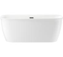 Отдельностоящая акриловая ванна Wellsee Brillant iCon 160x80 см в наборе 4 в 1 236001003