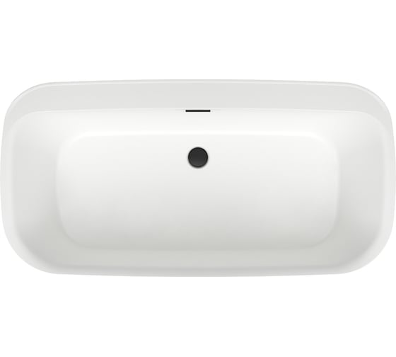 Отдельностоящая акриловая ванна Wellsee Brillant iCon 160x80 см в наборе 4 в 1 236001003