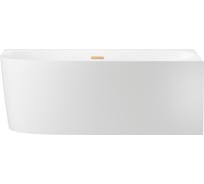 Угловая акриловая ванна Wellsee Belle Spa 2.0 160x75 см (правый разворот) в наборе 4 в 1 235803004