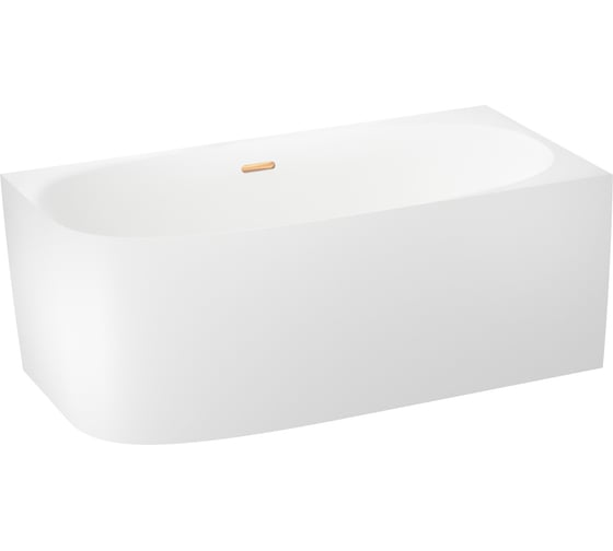 Угловая акриловая ванна Wellsee Belle Spa 2.0 160x75 см (правый разворот) в наборе 4 в 1 235803004