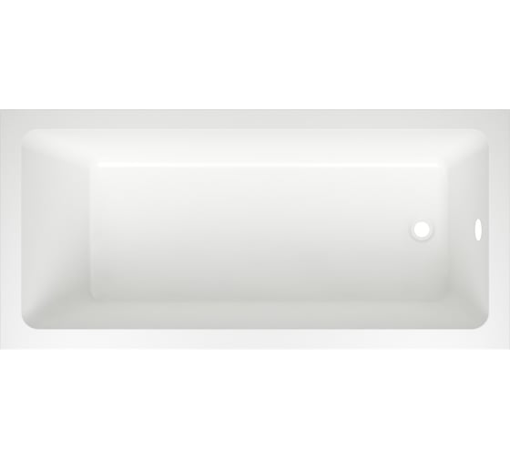Акриловая ванна Wellsee FreeDom 150x80 см , цвет белый глянец 231101000 1