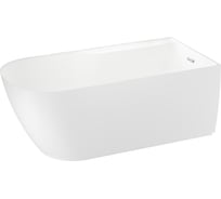 Отдельностоящая акриловая ванна Wellsee Camellia 2.0 167x82 см (правый разворот) в наборе 4 в 1 236202001