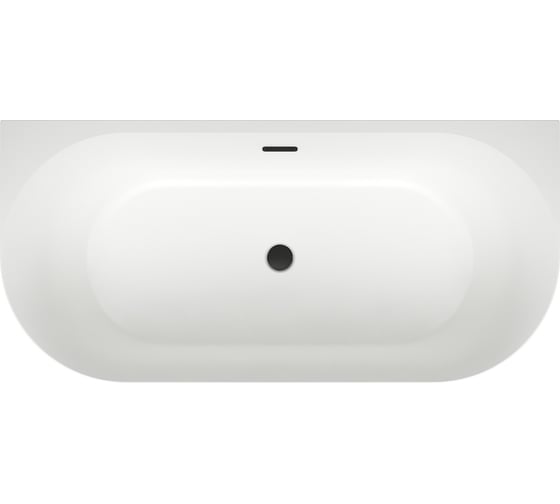 Пристенная акриловая ванна Wellsee Belle Spa 2.0 170x80 см в наборе 4 в 1 235901003