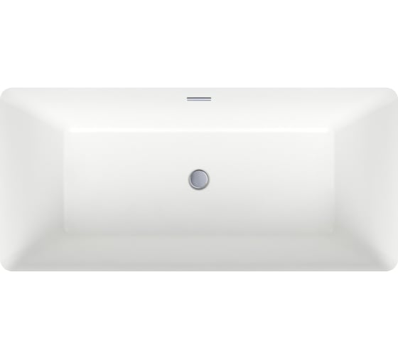 Отдельностоящая акриловая ванна Wellsee Pure BY 166x77 см  в наборе 4 в 1 230703001