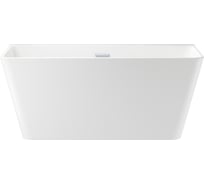 Отдельностоящая акриловая ванна  Wellsee Graceful Pro 140x74 см  в наборе 4 в 1 230901001