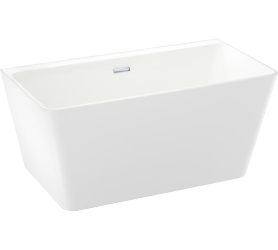 Отдельностоящая акриловая ванна  Wellsee Graceful Pro 140x74 см  в наборе 4 в 1 230901001