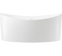 Отдельностоящая акриловая ванна Wellsee Cerulean 174x80 см  в наборе 4 в 1 231001002