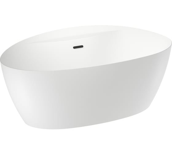 Отдельностоящая акриловая ванна Wellsee L’aster 175x85 см в наборе 4 в 1 236301003