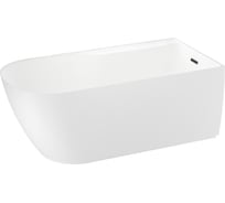 Отдельностоящая акриловая ванна Wellsee Camellia 2.0 167x82 см (правый разворот) в наборе 4 в 1 236202003