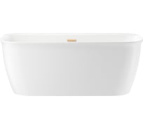 Отдельностоящая акриловая ванна Wellsee Brillant iCon 160x80 см в наборе 4 в 1 236001004