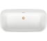 Отдельностоящая акриловая ванна Wellsee Brillant iCon 160x80 см в наборе 4 в 1 236001004 4