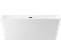 Отдельностоящая акриловая ванна Wellsee DeSire 160x77 см  в наборе 4 в 1 231501003