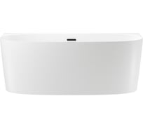 Пристенная акриловая ванна Wellsee Belle Spa 2.0 160x75 см  в наборе 4 в 1 235801003