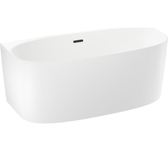 Пристенная акриловая ванна Wellsee Belle Spa 2.0 160x75 см  в наборе 4 в 1 235801003