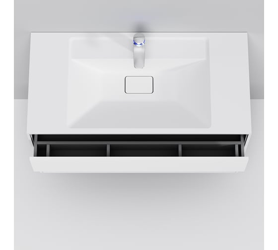 Мебельная раковина AM.PM Inspire V2.0 искусственный мрамор 100 см M50AWPC1001WG