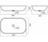 Раковина Sanita Luxe Infinity 60 Санита У84089 16189606 3