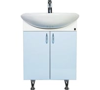 Напольная тумба с раковиной Orange Роса голубая Ro-50TUB+RA