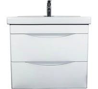 Подвесная тумба с раковиной Orange Sonic белая So-65TU+RA