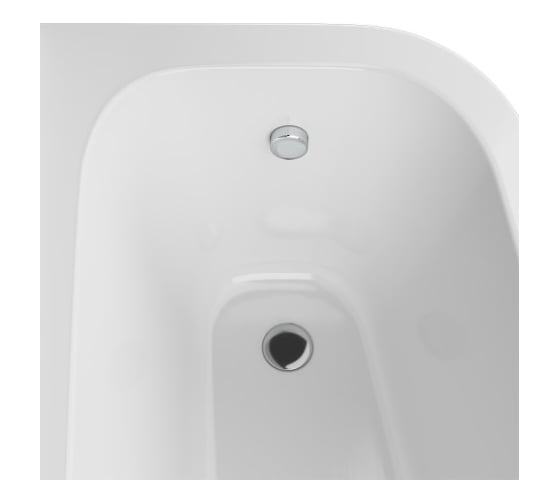 Акриловая ванна AM.PM spirit асимметричная 160x100, правосторонняя W72A-160R100W-A2