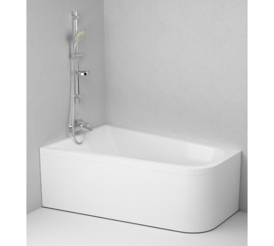 Акриловая ванна AM.PM spirit асимметричная 160x100, правосторонняя W72A-160R100W-A2