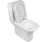 Безободковый унитаз-компакт Orange C02-000w с микролифтом, белый 17