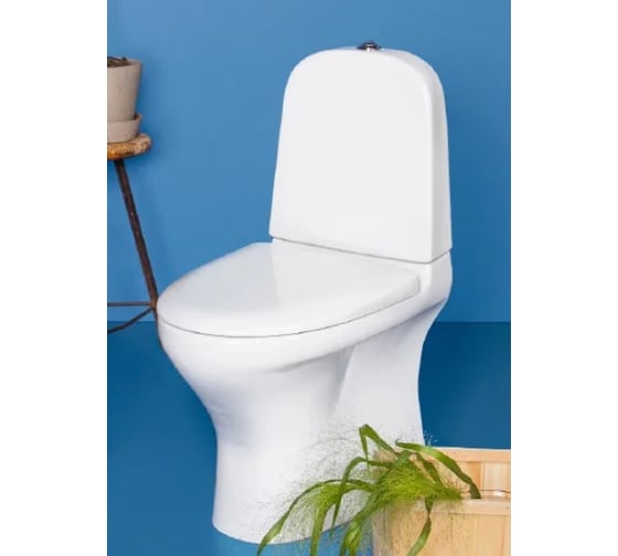Безободковый унитаз Gustavsberg 8300 Estetic SC/QR GB1183002R1231