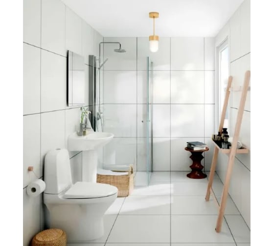 Безободковый унитаз Gustavsberg 8300 Estetic SC/QR GB1183002R1231