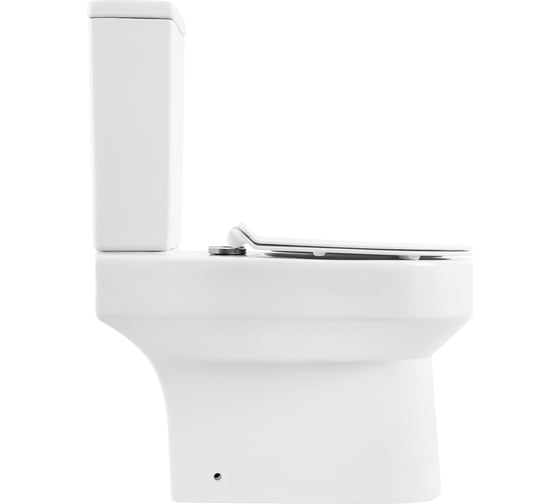 Унитаз-компакт безободковый с быстросъемным сидением с миколифтом BelBagno NORMA BB339CPR/BB2111SC