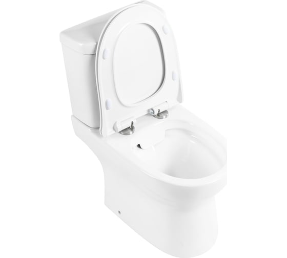 Унитаз-компакт безободковый с быстросъемным сидением с миколифтом BelBagno STEAM BB130CPR/BB130SC