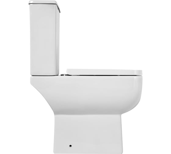 Унитаз-компакт безободковый с быстросъемным сидением с миколифтом BelBagno AURORA BB8604CPR/SC BB8604CPR-SC