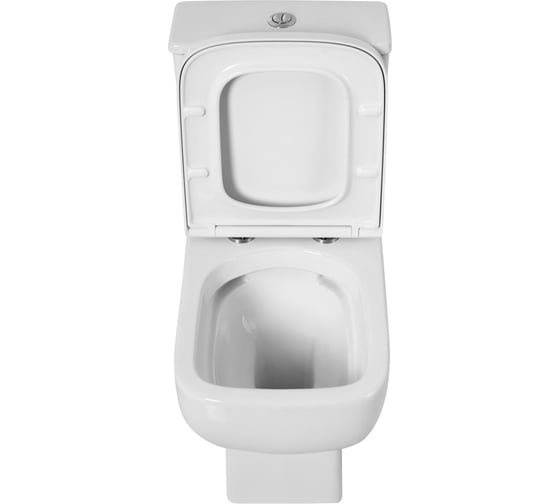 Унитаз-компакт безободковый с быстросъемным сидением с миколифтом BelBagno AURORA BB8604CPR/SC BB8604CPR-SC