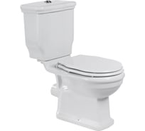 Унитаз-компакт безободковый с быстросъемным сидением с миколифтом BelBagno BOHEME BB115CPR/BB115SC