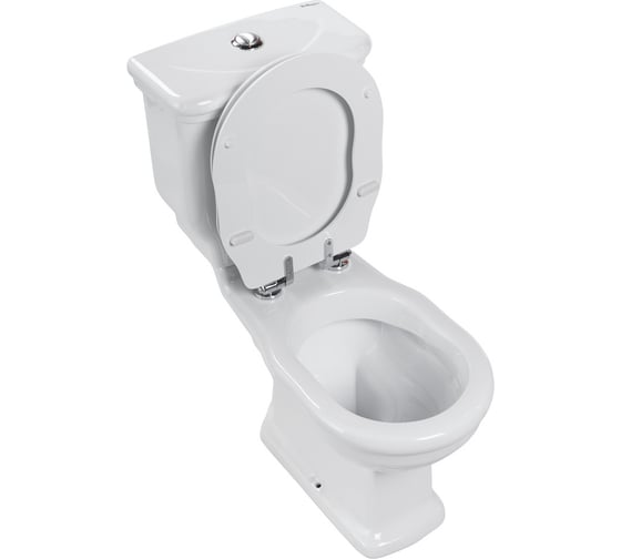 Унитаз-компакт безободковый с быстросъемным сидением с миколифтом BelBagno BOHEME BB115CPR/BB115SC