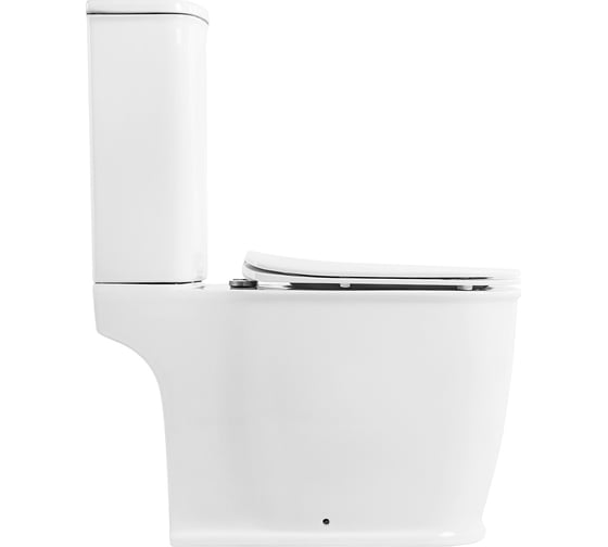 Унитаз-компакт безободковый с быстросъемным сидением с миколифтом BelBagno PRADO BB10150CP/BB10150SC