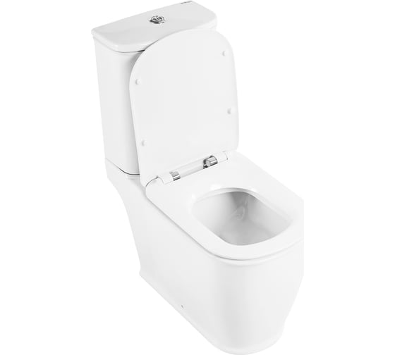 Унитаз-компакт безободковый с быстросъемным сидением с миколифтом BelBagno PRADO BB10150CP/BB10150SC