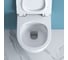 Унитаз подвесной безободковый с быстросъемным сидением с миколифтом BelBagno SFERA-R BB046CHR/BB2111SC 7