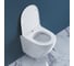 Унитаз подвесной безободковый с быстросъемным сидением с микролифтом BelBagno SFERA-R BB046CHR/BB870SC 7
