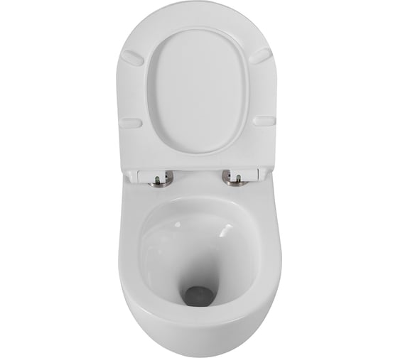 Унитаз подвесной безободковый с быстросъемным сидением с микролифтом BelBagno SFERA-TOR BB046CH-TOR/BB2111SC