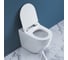 Унитаз приставной безободковый с быстросъемным сидением с микролифтом BelBagno SFERA-R BB2141CBR/BB2111SC 9