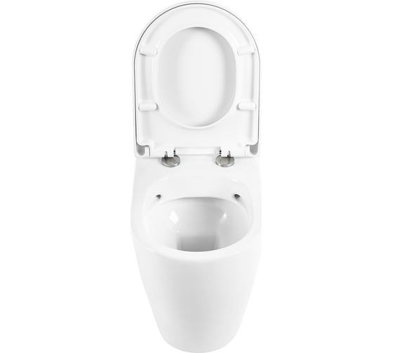 Унитаз приставной безободковый с быстросъемным сидением с микролифтом BelBagno MARINO BB105CBR/BB105SC
