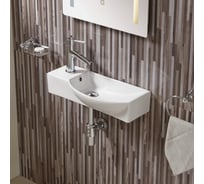 Раковина подвесная Weltwasser WW AISBACH 7945 GL-WT L глянцевая белая 10000008690