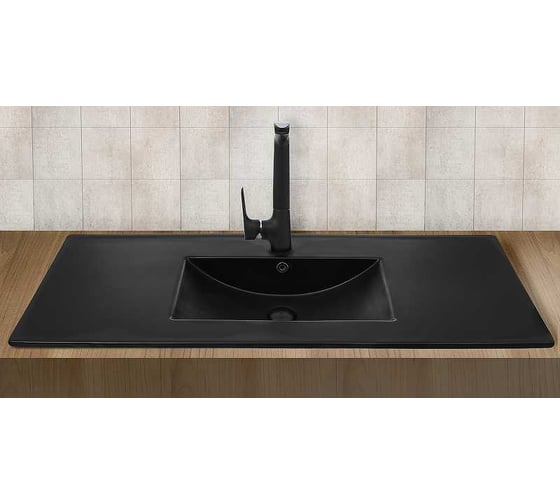 Раковина врезная Weltwasser WW DEILBACH 7506-120 MT- BL 1205x470x180 10000005569