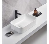 Раковина накладная Weltwasser WW ELBACH 78575-60 GL-WT глянцевая белая, 610x380x150 мм 10000008698