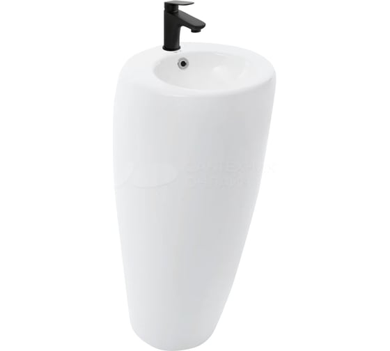 Раковина напольная Weltwasser WW LEERBACH 3838 GL-WT 380x380x830 мм 10000005489