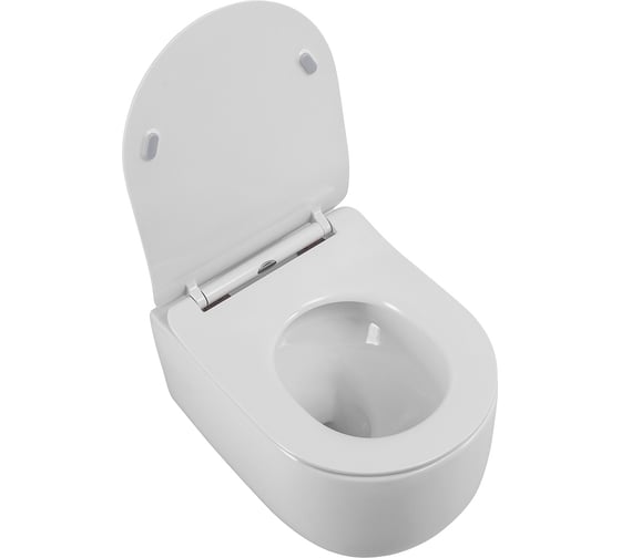 Унитаз подвесной безободковый BelBagno SOFT-TOR быстросъемное сидение с функцией Soft Close BB084CH-TOR/BB2034SC