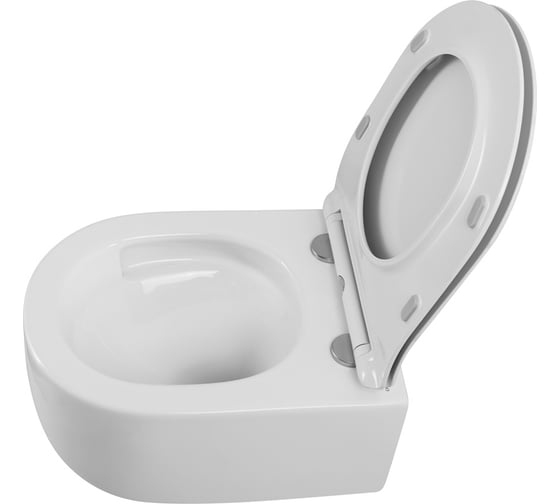 Унитаз подвесной безободковый BelBagno SOFT-TOR быстросъемное сидение с функцией Soft Close BB084CH-TOR/BB2034SC